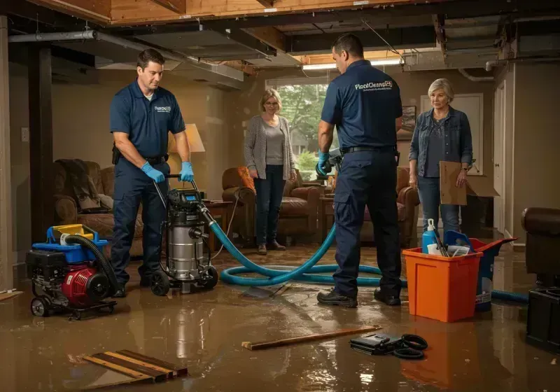 Basement Water Extraction and Removal Techniques process in Shelby, NC